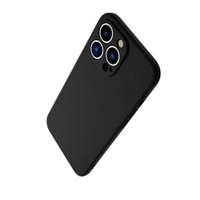 Load image into Gallery viewer, Black Case For Iphone 5 5s SE 2020 6 6s 7 8plus x 10 XR XS 11 12 13 Mini Pro MAX Silicon Cover Car Design Matte Black Silicone Back Cover For iPhone