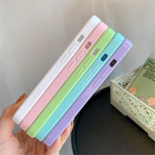 Load image into Gallery viewer, Unisex Cute Shockproof Silicone Bumper Phone Case For iPhone 14 11 12 13 Pro Max Colorful Transparent Protection Back Cover Silicone Protective Cover For iPhone