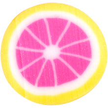 Load image into Gallery viewer, Handcrafted 1/4 5/16 Bioplast Juicy Grapefruit Push In Cartilage Earring