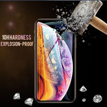 Load image into Gallery viewer, 30D Full Cover Protective Glass On For iPhone 11 12 13 14Pro MAX Screen Protector For iPhone11 12 X XR XS MAX 7 8 Tempered Glass 9H Full Coverage Screen Tempered Glass Protector Guard for iPhone