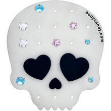 Load image into Gallery viewer, Skull Travel Flat Back Earring Palette
