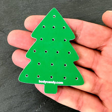 Load image into Gallery viewer, Christmas Tree Travel Flat Back Earring Palette