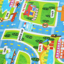 Load image into Gallery viewer, Town City Traffic Baby Crawling Mat Foam Climbing Pad Green Road Children's Play Mat Carpet For Kids and Boys Rooms