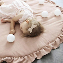 Load image into Gallery viewer, Baby Kids Play Mat Cotton Game Mat Room Floor Round Carpet Rug Children Tent Camp Mat Baby Yym Kids
