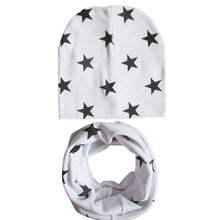Load image into Gallery viewer, Modern Baby Boys & Girls Hat Scarf Set Beanie Boys Caps with Scarf for Kids In elegant Modern Design