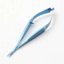 Load image into Gallery viewer, Ophthalmic microsurgery Stainless steel scissors animal experiment 8.5cm Venus scissors surgical tools