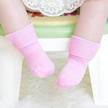 Load image into Gallery viewer, Cotton Baby Candy Color Anti Slip Soft Kids Floor Socks For Newborn Baby Boy And Girls