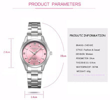 Load image into Gallery viewer, CHENXI Luxury Brand Fashion Watches for Women Rhinestone Quartz Watch Women's Casual Dress Clock Ladies Bracelet Wristwatches