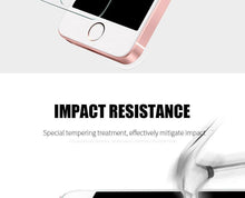 Load image into Gallery viewer, 3D full Cover Tempered Glass protection For iphone 5 5S SE 2016 Screen Protector For iPhone 5S SE 5C Glass Protective Film Shatterproof Scratchproof Premium Tempered Glass Screen Protector for iPhone