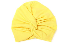 Load image into Gallery viewer, Indian Baby Turban Hat Cotton Baby Girls Kids Turban Headband Hair Head Bands Wrap Accessories for Children