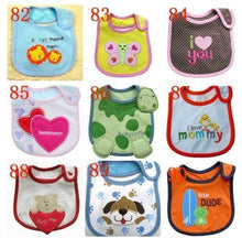 Load image into Gallery viewer, Unisex 3 PC Mixed Breathable Cotton Baby Bibs Waterproof Infant Bibs High Quality Stylish Design For Baby