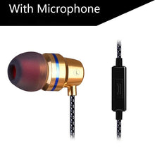 Load image into Gallery viewer, STEVVEX In-Ear Headphones Earphone For Phone Stereo Bass Headset Metal Wired Earphone HiFi Headphones Mic For Cell Phones