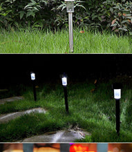 Load image into Gallery viewer, Garden Premium LED Solar Luxury Stainless Steel Lights For Yard Pathway Walkway More Pieces Outdoor