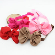 Load image into Gallery viewer, Modern Baby Headband Ribbon Handmade Toddler Infant Kids Hair Accessories Bows Bowknot For Girls