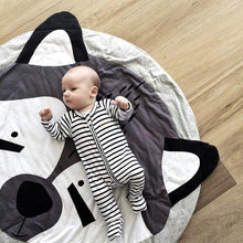 Load image into Gallery viewer, Baby Kids Play Mat Cotton Game Mat Room Floor Round Carpet Rug Children Tent Camp Mat Baby Yym Kids