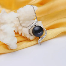 Load image into Gallery viewer, Dainashi Natural Freshwater Pearl Pendant 925 Sterling Silver Women's Necklace 2020 hot Twisted Design High Jewelry for Bridal
