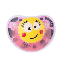 Load image into Gallery viewer, Pacifier with Antidust Lid Safe Newborn Infant Toddler Baby Pacifier Silicone Nipple Soother Infant Pacifier For Baby