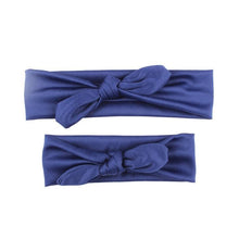 Load image into Gallery viewer, Mother & Baby Hair Bands Kids Headband Parent-kid Rabbit Ear Knot Headwear Turbans Hair Accessories Set