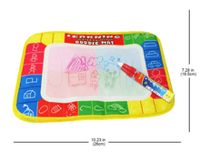 Load image into Gallery viewer, Baby Kids Drawing Water CDarpet with Magic Pen Doodle Painting Picture Water Drawing Play Mat in Drawing Toys Board Gift