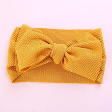 Load image into Gallery viewer, Modern Bowknot Baby Headband Elastic Turban Baby Girl Headbands Baby Girls Bow