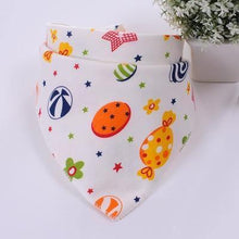 Load image into Gallery viewer, Baby Bibs Cute Cartoon Pattern bib Burp Cloths Saliva Towel Cotton Infant Burp Cloths Bib For Kids