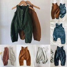Load image into Gallery viewer, Romper Toddler Unisex / Kids / Baby Girls Off Shoulder Jumpsuits Holiday Outfit