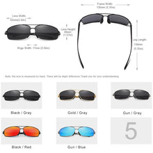 Load image into Gallery viewer, Luxury Business Elegant Aluminum Brand NEW Fashion Men Polarized Sunglasses UV400 Protection Sunglasses Male Driving Eyewear Oculos de sol