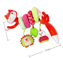 Load image into Gallery viewer, Stuffed Stroller Toys Animal Baby Crib Pram Bed Hanging Educational Infant Baby Rattle For Kids