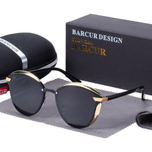 Load image into Gallery viewer, Luxury New Fashion Polarized Women Round Rimeless Popular Retro Classic Sunglasses Ladies lunette de soleil femme