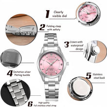 Load image into Gallery viewer, CHENXI Lady Rhinestone Fashion Watch Women Quartz Watch Women's Wrist watches Female Dress Clock xfcs relogio feminino