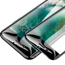 Load image into Gallery viewer, 30D Curved Edge Full Cover Protective Glass On The For iPhone 7 8 6 6S Plus Tempered Screen Protector For X XR XS Max Glass Film Tempered Glass Anti Scratch Phone Screen Protector iPhone Glass