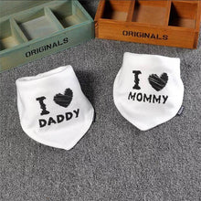 Load image into Gallery viewer, Cotton Baby Bibs Double Layers Saliva Scarf Fashion Cartoon Print Baby Triangle Towel For Newborn Boy Girl