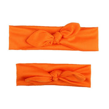 Load image into Gallery viewer, Mother & Baby Hair Bands Kids Headband Parent-kid Rabbit Ear Knot Headwear Turbans Hair Accessories Set
