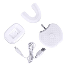 Load image into Gallery viewer, Teethbrush Whitening V-White 360° Ultrasonic Electric Toothbrush Sonic Toothbrush for Adults | 2021 Model | Rechargeable Portable Automatic LED light Infrared Protecting for Gums IPX7 Waterproof Hands Free