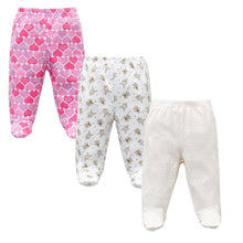 Load image into Gallery viewer, 3PCS Baby Pants 100% Cotton Baby Girls and Boys Clothes Unisex Casual Bottom PP Pants Newborn Baby Clothing For Children
