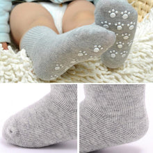 Load image into Gallery viewer, Cotton Baby Candy Color Anti Slip Soft Kids Floor Socks For Newborn Baby Boy And Girls