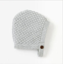 Load image into Gallery viewer, Handmade Girls Romper Knitted Newborn Baby Clothes Romper With Hat Infant Toddler Jumpsuit For Boys And Girls Warm Jumpsuit For Winter