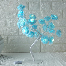 Load image into Gallery viewer, STEVVEX Rose Shaped Table Lamp Flower Rose Tree Decorative Light for Living Room Bedroom Kids Room/Decor Light