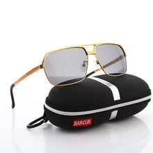 Load image into Gallery viewer, Luxury Elegent Aluminum Polarized Mens Sunglasses Mirror Sun Glasses Square Goggle Eyewear Accessories For Men Or Women With UV400 Protection