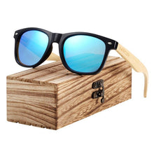 Load image into Gallery viewer, Bamboo Wood Retro and Classis Handmade Sunglasses For Man and Woman Unisex Polarized Sunglasses