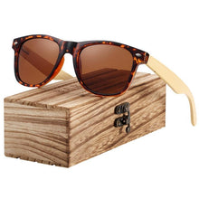 Load image into Gallery viewer, Bamboo Wood Retro and Classis Handmade Sunglasses For Man and Woman Unisex Polarized Sunglasses