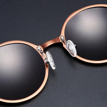 Load image into Gallery viewer, Round Luxury Polarized Universal Retro Modern Sunglasses With High Quality Metal Frame And UV400 Protection