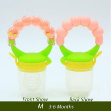 Load image into Gallery viewer, Fresh Food Baby Pacifiers Feeder For Kids Fruit Feeder Nipples Feeding Safe Baby Supplies Nipple Multi-purpose Pacifier