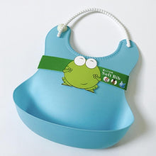 Load image into Gallery viewer, Modern Baby Plastic Bibs Waterproof Lunch Bibs for Boys & Girls Infants Silicone Feeding Baby Saliva Waterproof Aprons for Baby