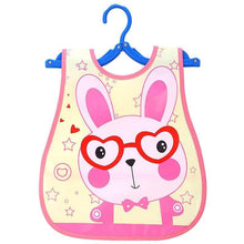 Load image into Gallery viewer, Adjustable Baby Bibs Waterproof Lunch Feeding Bibs Baby Cartoon Feeding Cloth Children Baby Bib for Kids