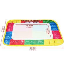 Load image into Gallery viewer, Baby Kids Drawing Water CDarpet with Magic Pen Doodle Painting Picture Water Drawing Play Mat in Drawing Toys Board Gift