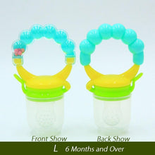 Load image into Gallery viewer, Fresh Food Baby Pacifiers Feeder For Kids Fruit Feeder Nipples Feeding Safe Baby Supplies Nipple Multi-purpose Pacifier