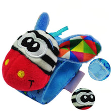 Load image into Gallery viewer, Soft Plush Baby Animal Hand Bells Baby Rattle Toys Newborn Gift Animal Style Hand Bell Rattle For Baby Kids