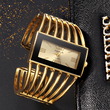 Load image into Gallery viewer, Elegant Womens Watch Luxury Fashion Rose Gold Bangle Bracelet Watch Women Dress Clock Female Lady Saati Girls Wristwatch For Women and Girls