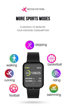 Load image into Gallery viewer, Modern B57 Smart Watch With Waterproof IP67 Protection and Heart Rate Monitor & Blood Pressure Sport Unisex Watch For Men and Women Smartwatch